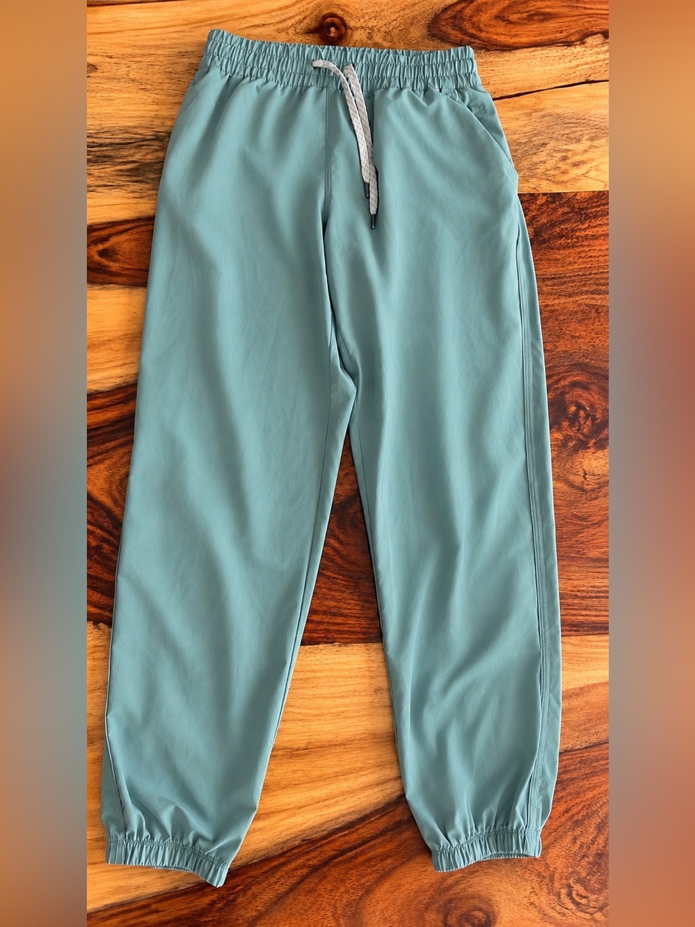 Vuori Teal Drawstring Joggers